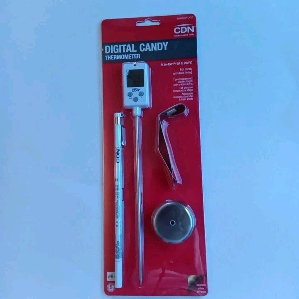 CDN Digital Candy Thermometer Model DTC450 Pre-Programmed & Programmable NIB - Picture 4 of 6